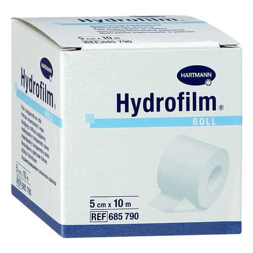 Фиксирующий пластырь из прозрачной пленки в рулоне, 5 cм x 10 м Hydrofilm Roll в Фармленд