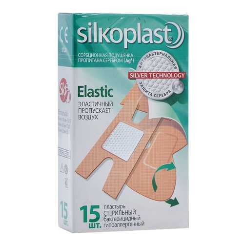 Пластырь Silkoplast Elastic 15 шт. в Фармленд