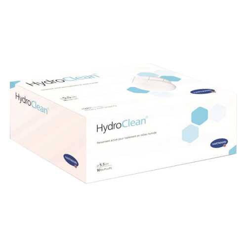 Повязки HydroClean plus актив. раствором Рингера с ПГМБ круглые 4 см 10 шт. в Фармленд
