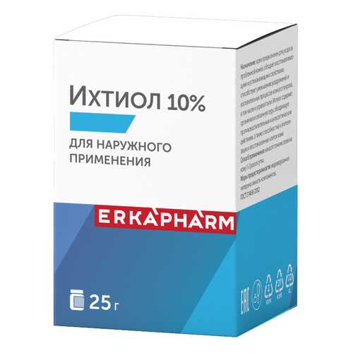Ихтиол крем для наружного применения 10% 25 г в Фармленд