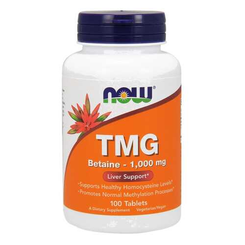 Для печени NOW Tmg 1000 мг таблетки 100 шт. в Фармленд