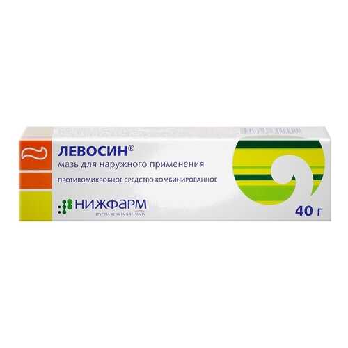 Левосин мазь для наружного применения 40 г в Фармленд