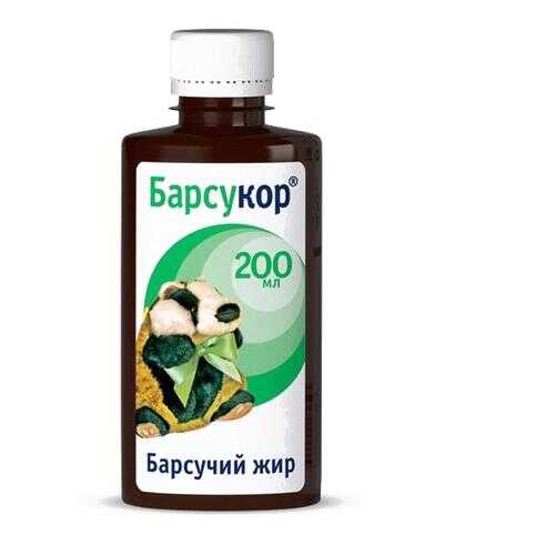 Барсукор Багира барсучий жир 200 мл в Фармленд