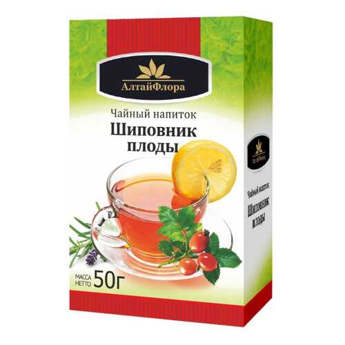 Чайный напиток Шиповник плоды 50 г АлтайФлора в Фармленд