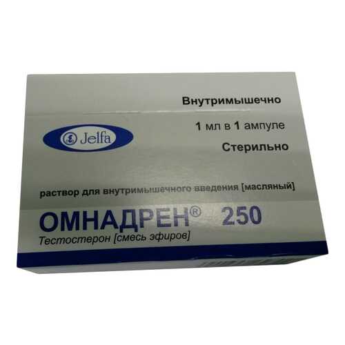 Омнадрен 250 раствор для и масл амп 1 мл N1 в Фармленд