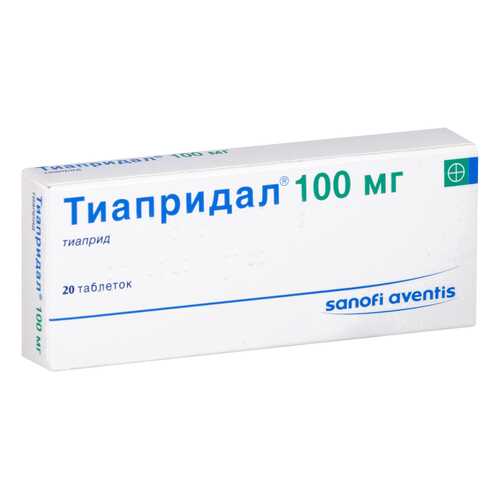 Тиапридал тб 100 мг №20 в Фармленд
