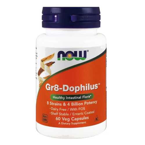 Комплекс пребиотиков NOW Gr8-Dophilus капсулы 60 шт. в Фармленд