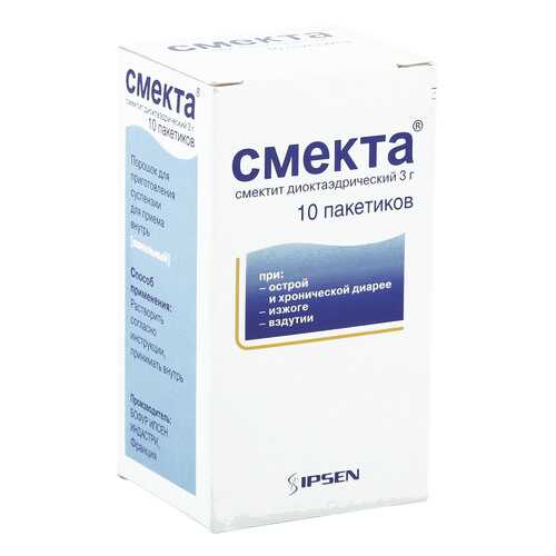 Смекта порошок для приготовления сусп. 3 г 10 шт. в Фармленд