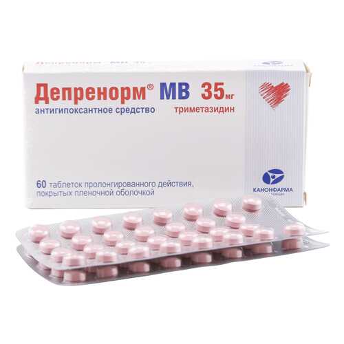 Депренорм МВ таблетки, покрытые оболочкой 35 мг 60 шт. в Фармленд