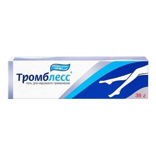 Тромблесс гель 1000 ЕД/г 30 г в Фармленд