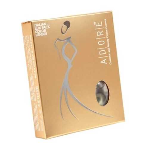 Контактные линзы Adore 2 линзы R 8,6 -1,00 Медовые в Фармленд