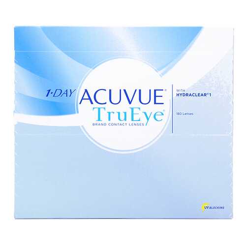Контактные линзы 1-Day Acuvue TruEye 180 линз R 9,0 -5,25 в Фармленд