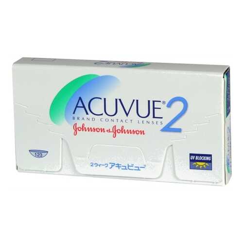 Контактные линзы Acuvue 2 6 линз R 8,3 -1,00 в Фармленд