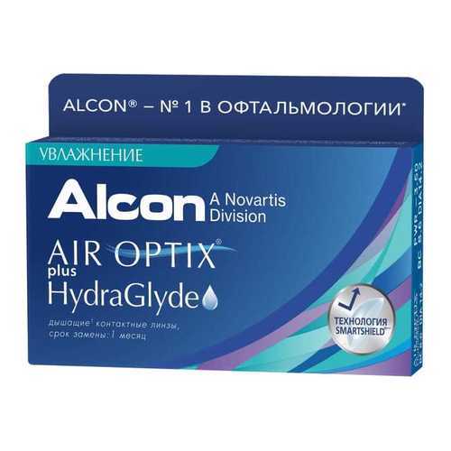 Контактные линзы ALCON Air Optix plus HydraGlyde 6 линз -2,50 в Фармленд