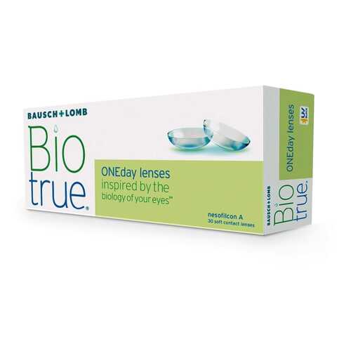 Контактные линзы Biotrue ONEday BC 8,6; D -2,50 30 шт. в Фармленд