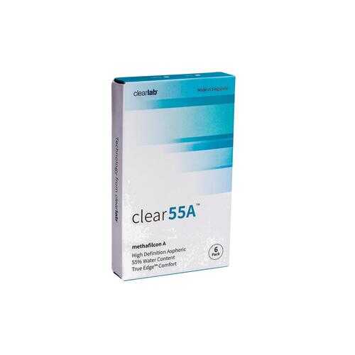 Контактные линзы ClearLab Clear 55 A 6 линз R 8.7 -08,50 в Фармленд