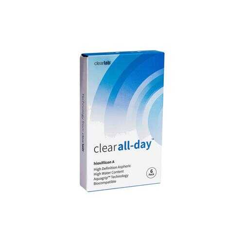 Контактные линзы ClearLab Clear All-Day 6 линз R 8.6 -01,75 в Фармленд