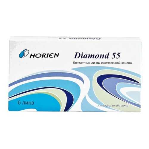 Контактные линзы Diamond 55 6 линз R 8,6 -5,00 в Фармленд