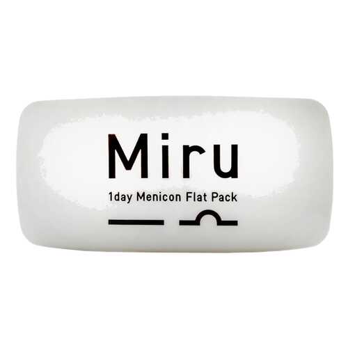 Контактные линзы Miru 1 day Menicon Flat Pack -3,50 30 шт. в Фармленд