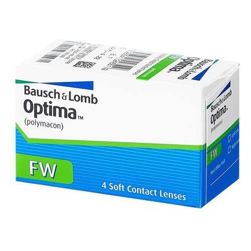 Контактные линзы Optima FW 4 линзы R 8,4 -5,25 в Фармленд