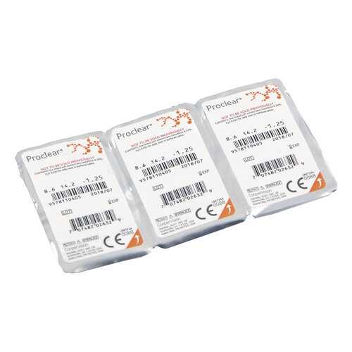 Контактные линзы Proclear 3 линзы R 8,6 -5,75 в Фармленд