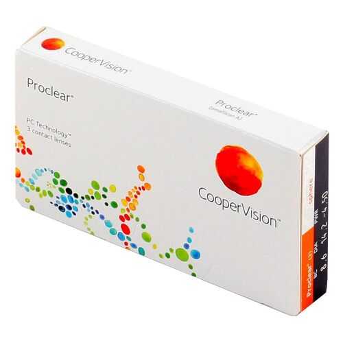 Контактные линзы Proclear 3 линзы R 8,6 -9,50 в Фармленд