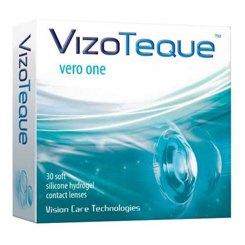 Контактные линзы Vizoteque Vero One 30 линз R 8,6 -4,25 в Фармленд