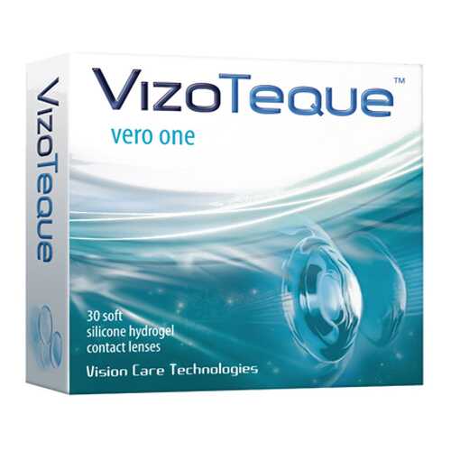 Контактные линзы Vizoteque Vero One 30 линз R 8,6 -5,75 в Фармленд