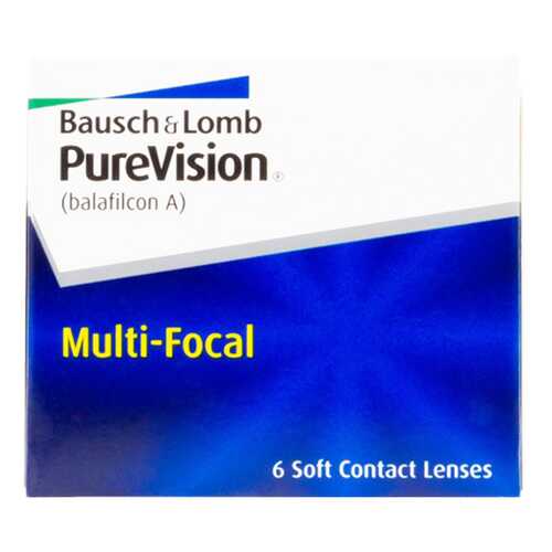 Контактные линзы PureVision Multi-Focal 6 линз low -4,50 в Фармленд
