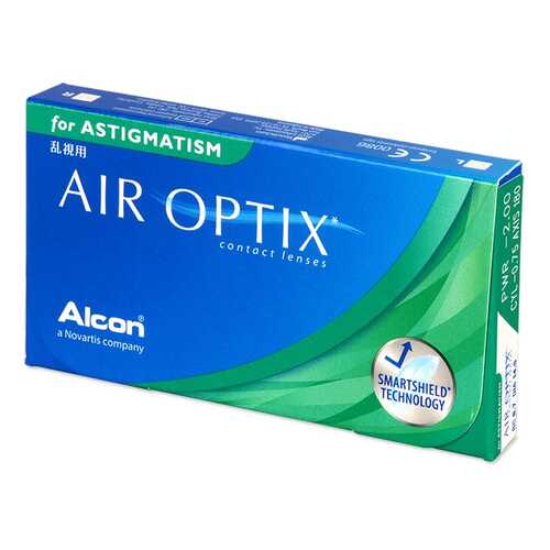 Контактные линзы Air Optix for Astigmatism 3 линзы R 8,7 -1,50/-2,25/90 в Фармленд