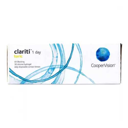 Контактные линзы Clariti 1 day toric 30 линз R 8,6 -3,00/-0,75/90 в Фармленд