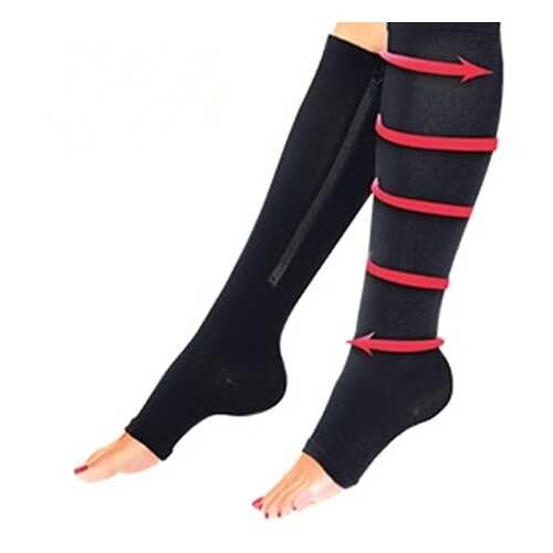 Гольфы компрессионные ZIP SOX чёрный р.L 8000090 в Фармленд