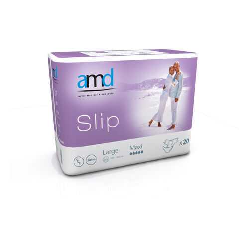Подгузники для взрослых AMD Slip MAXI L 20 шт. в Фармленд