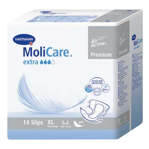 Подгузники для взрослых, XL, 14 шт. MoliCare Premium Extra в Фармленд