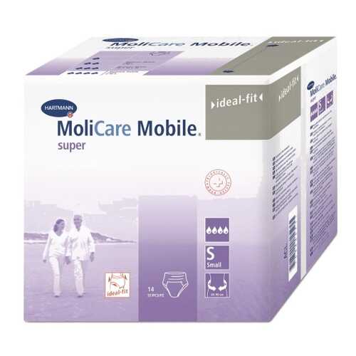 Впитывающие трусы MoliCare Mobile super при недержании размер S 14 шт. в Фармленд