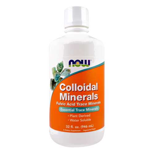 Минеральный комплекс NOW Colloidal Minerals 946 г натуральный в Фармленд