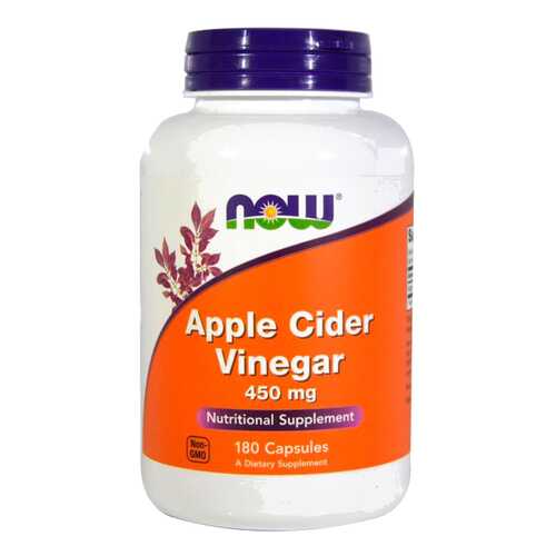 Добавка для здоровья NOW Apple Cider Vinegar 180 капс. в Фармленд