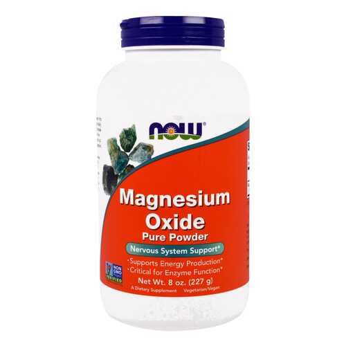 Витаминно-минеральный комплекс NOW Magnesium Oxide Powder 227 г в Фармленд