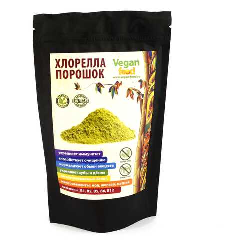 Хлорелла порошок Vegan-Food 200 г в Фармленд
