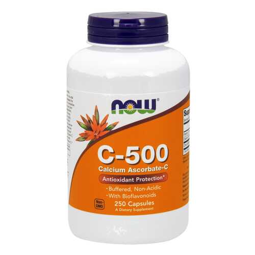 Витамин C NOW C-500 Calcium Ascorbate 250 капс. в Фармленд