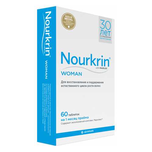 Nourkrin Scanpharm для женщин таблетки 60 шт. в Фармленд