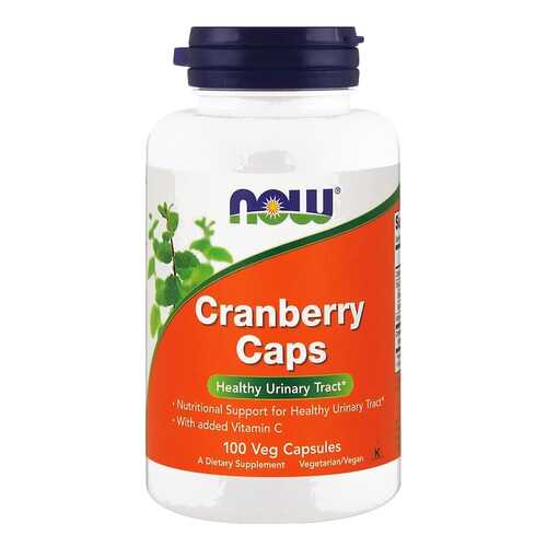 Антиоксидант, добавка для здоровья NOW Cranberry Caps 100 капс. нейтральный в Фармленд