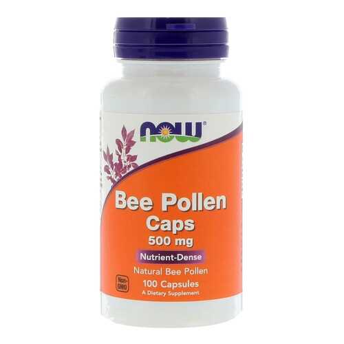 Добавка для здоровья NOW Bee Pollen 100 капс. натуральный в Фармленд