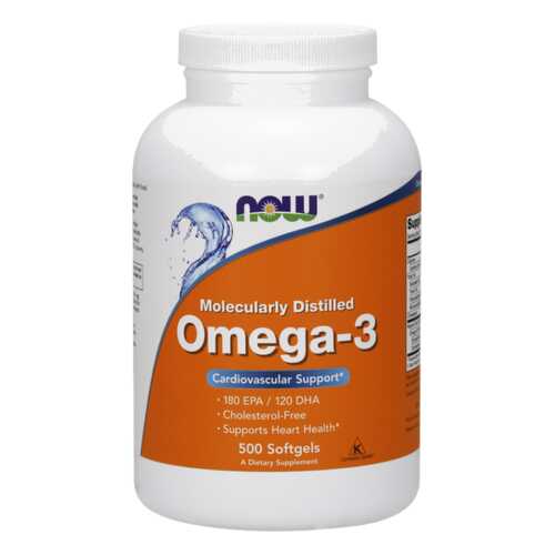 Omega-3 NOW 500 капс. в Фармленд